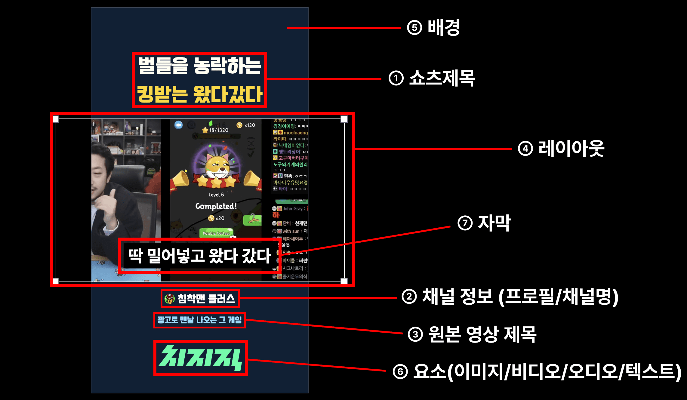 알파컷 쇼츠 구조 안내