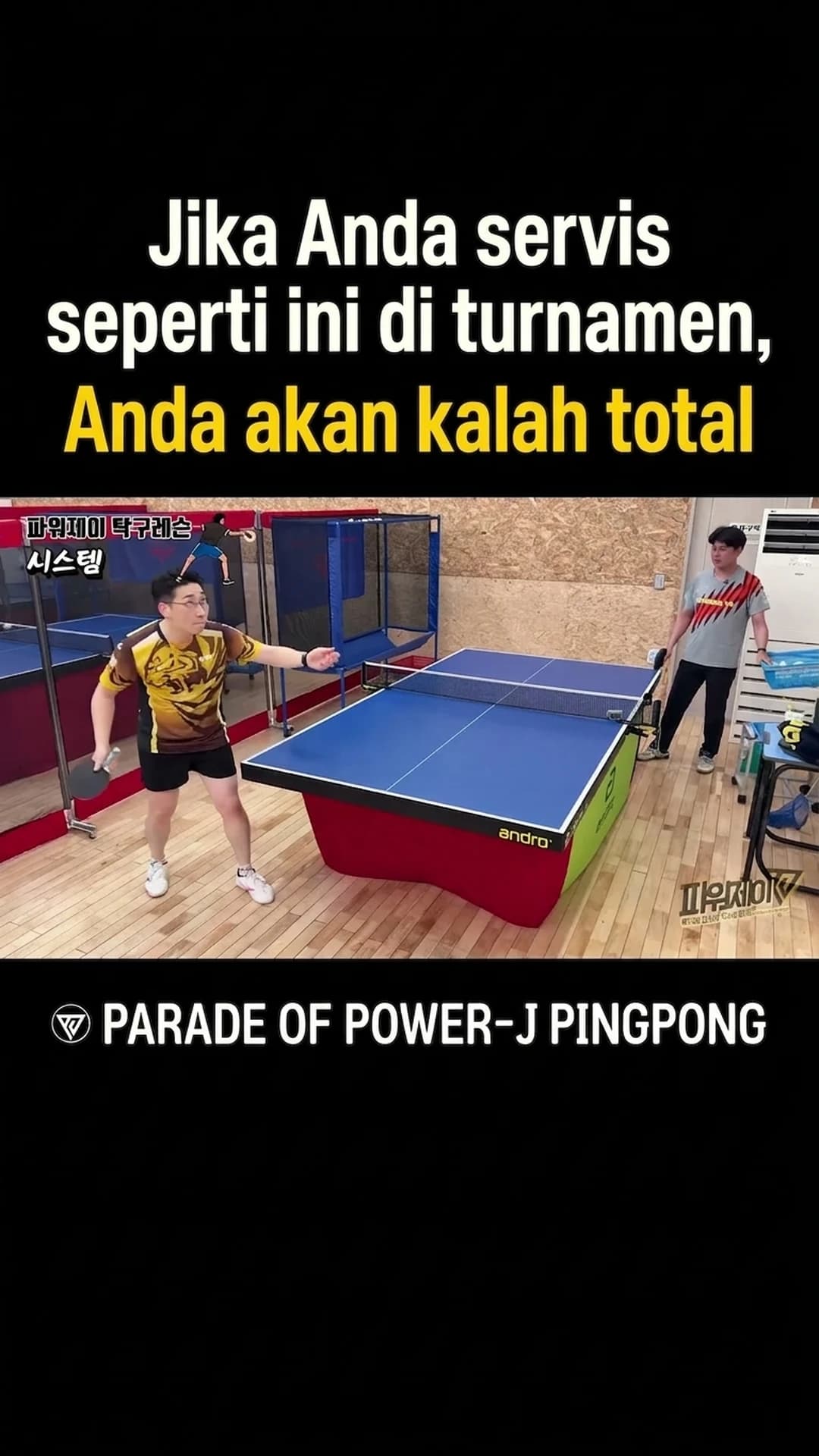 Shorts PowerJay Pingpong
