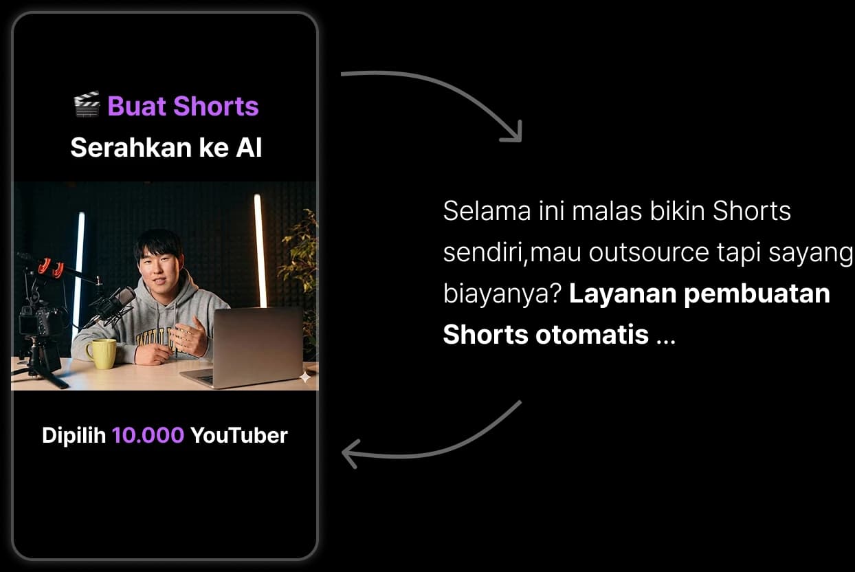 Fitur subtitle otomatis AI - Pembuatan subtitle shorts otomatis dengan pengenalan suara