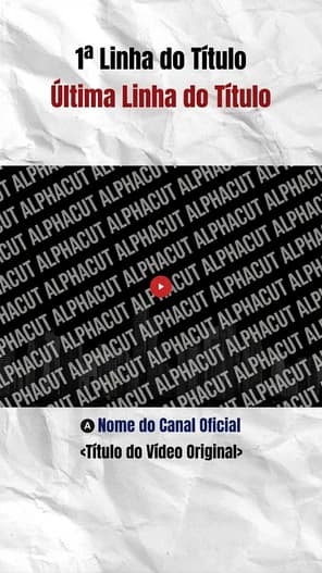 Template Minimal - estilo limpo e minimalista