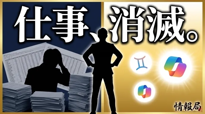 【革命】Google Geminiが凄すぎる！もうAIに指示すら不要な時代へ